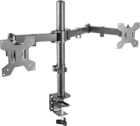 Mars Gaming Support double-écran à fixer MArm2 13"-27" (16kg max) (Noir) (Tables, 27", 8 kg)