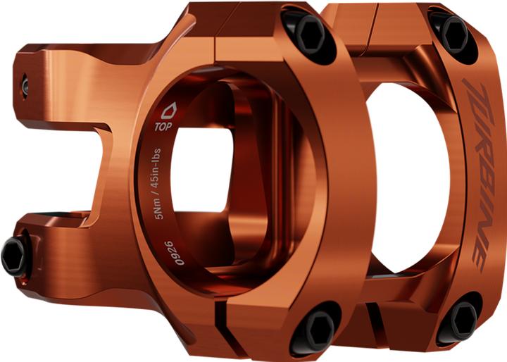 Actual product image Race Face Turbine Stem, 35.0mm, 32mm, 0°, orange (32 mm)