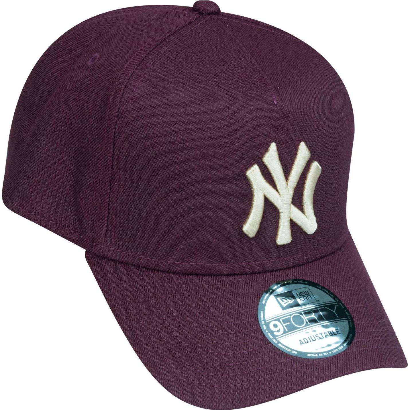 Thumbnail - New Era, Herren, Cap, 9Forty A-Frame Trucker Cap New York Yankees maroon, Rot