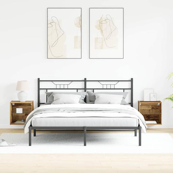 Produktbild vidaXL Schwebendes Regal (28.50 x 40 x 40 cm)