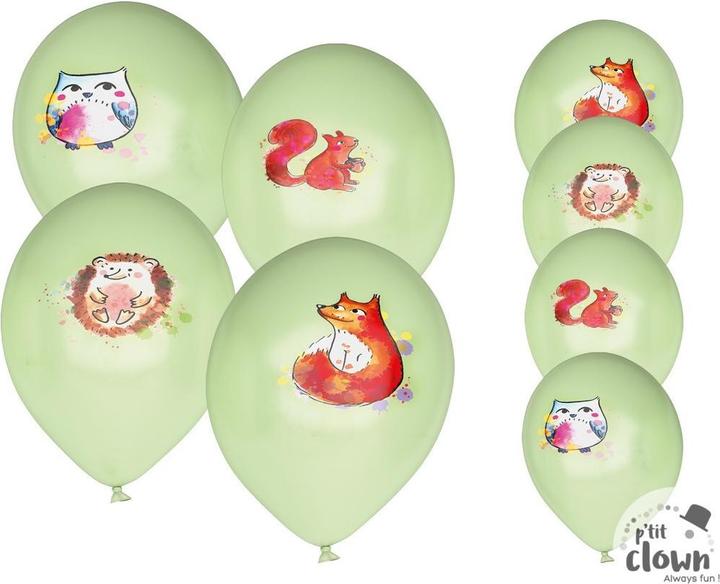 Actual product image P'tit Clown Balloons Animals Get Wild (6.80 x)