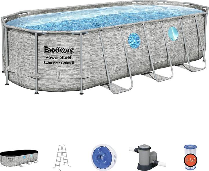 Produktbild Bestway Power Steel Swim Vista Series II (549 x 274 x 122 cm)