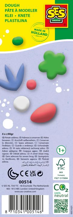 Produktbild Ses Feel Good Clay - Relax (4x90gr)