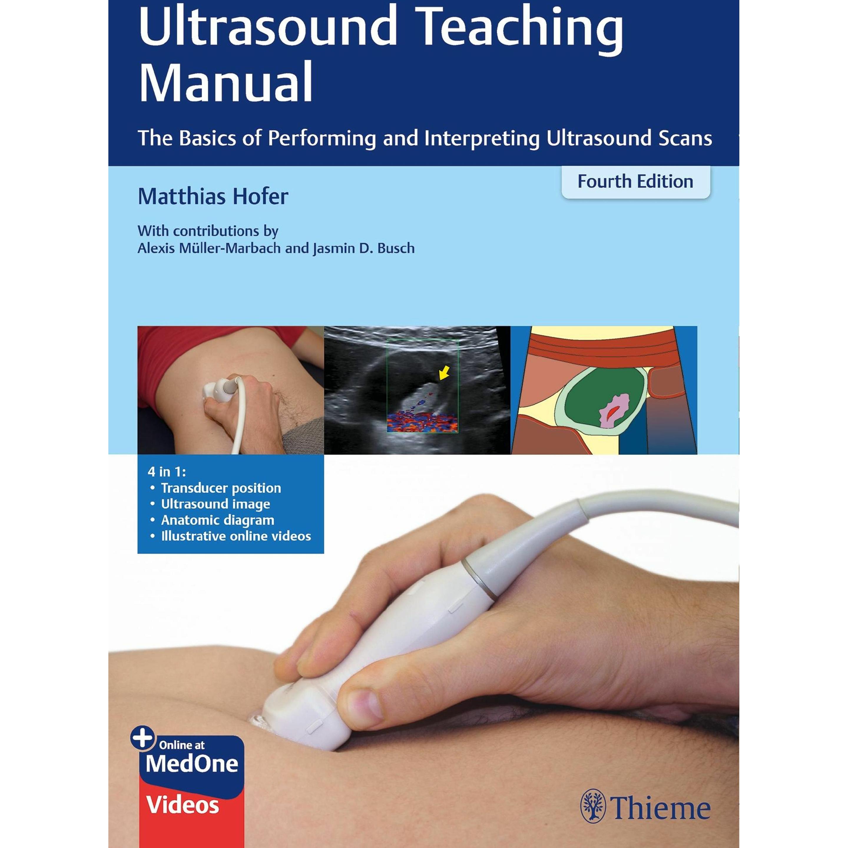 Ultrasound Teaching Manual, m. 1 Beilag, Fachbücher von Matthias Hofer