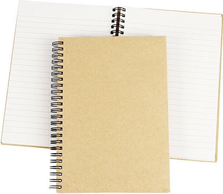 Produktbild Creativ Company Notizbuch mit Spiralbindung (A5, Liniert)