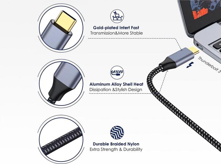 Actual product image Conceptronic HDMI - USB Type-C (2 m, HDMI, USB Type C)