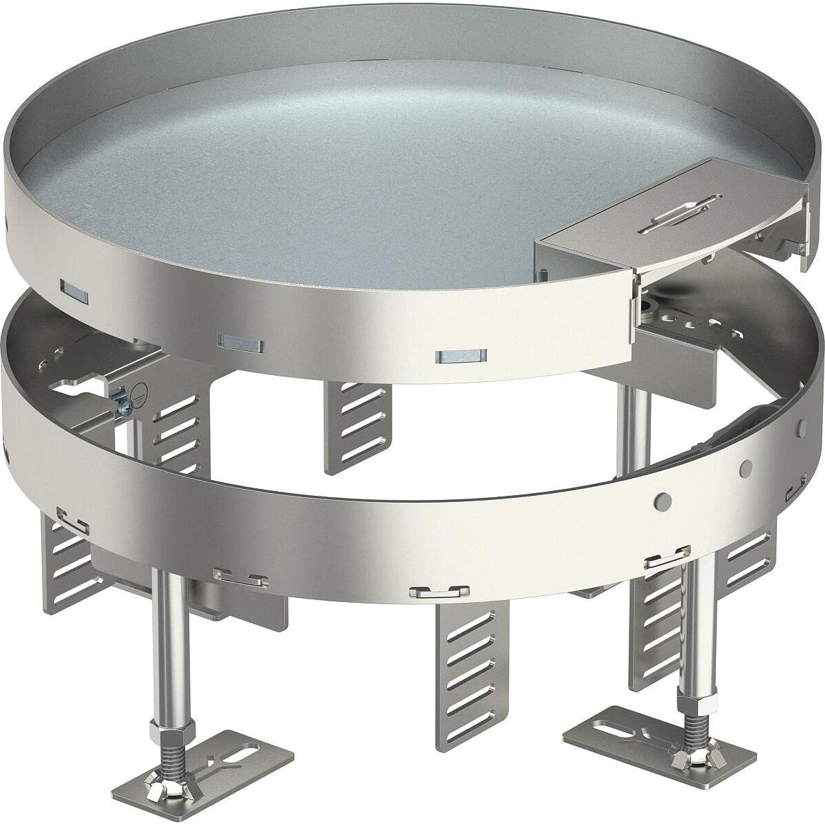 OBO Bettermann, Accessori per il passaggio dei cavi, OBO RKS2 R7 V25 Cassetta rotonda con uscita cavo D 275mm