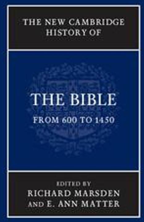 Produktbild The New Cambridge History of the Bible: Volume 2, from 600 to 1450 (Englisch, 2012)