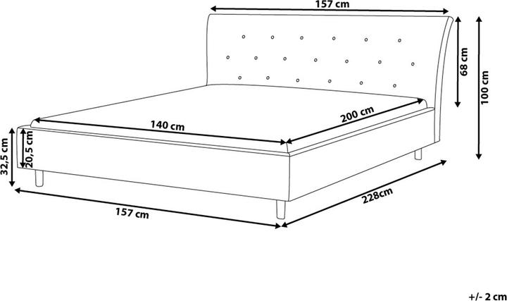 Image du produit Beliani Saverne (140 x 200)