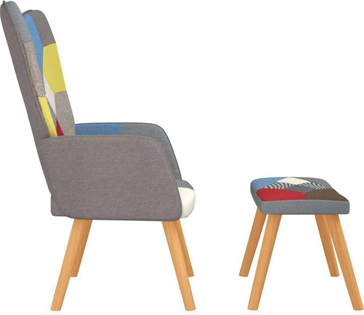 Immagine prodotto vidaXL Relaxsessel mit Hocker