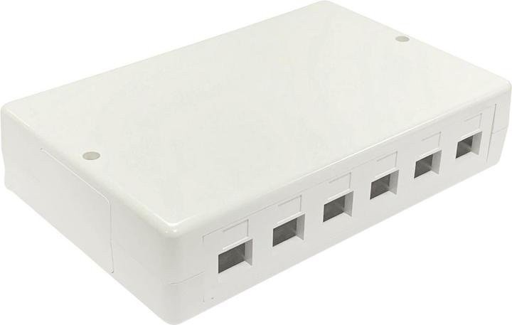 Actual product image Lanview Surface mount box for 6/12 x (Patch panel)