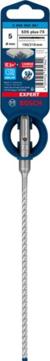Actual product image Bosch Professional Zubehör Expert SDS plus-7X hammer drill, 5 x 150 x 215 mm (5.0 millimetre)