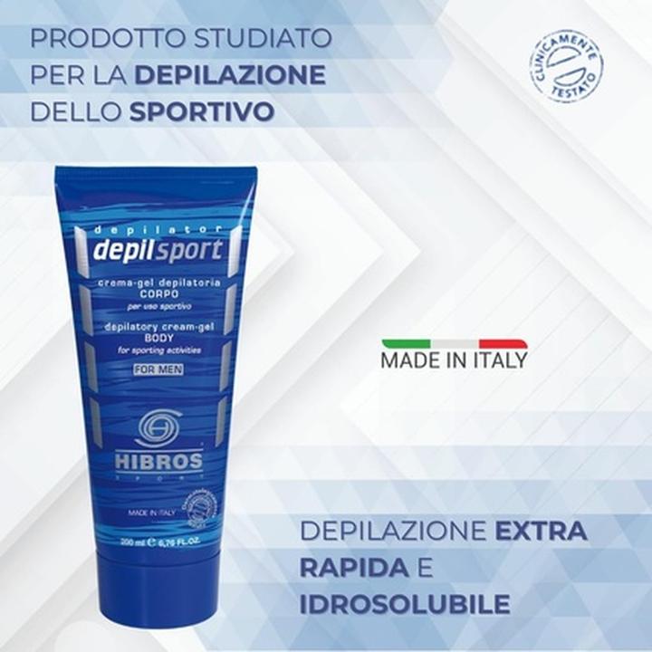 Produktbild Hibros Sport Enthaarungscreme 200ml (200 ml, 1 x, 210 g)