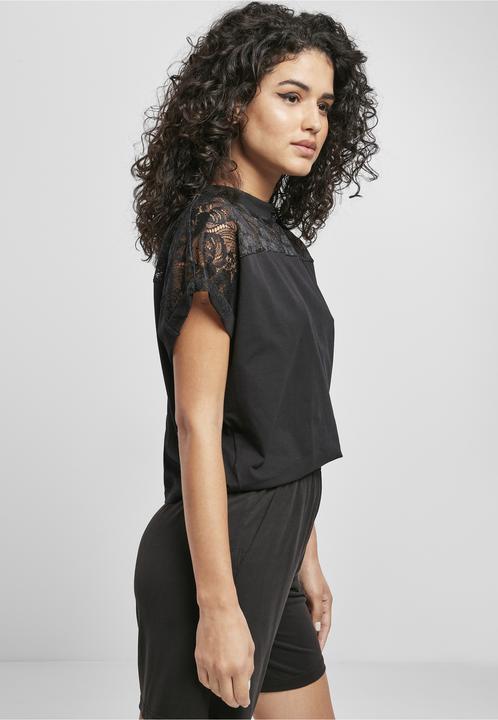 Produktbild Urban Classics Ladies Short Oversized Lace Tee (XL)