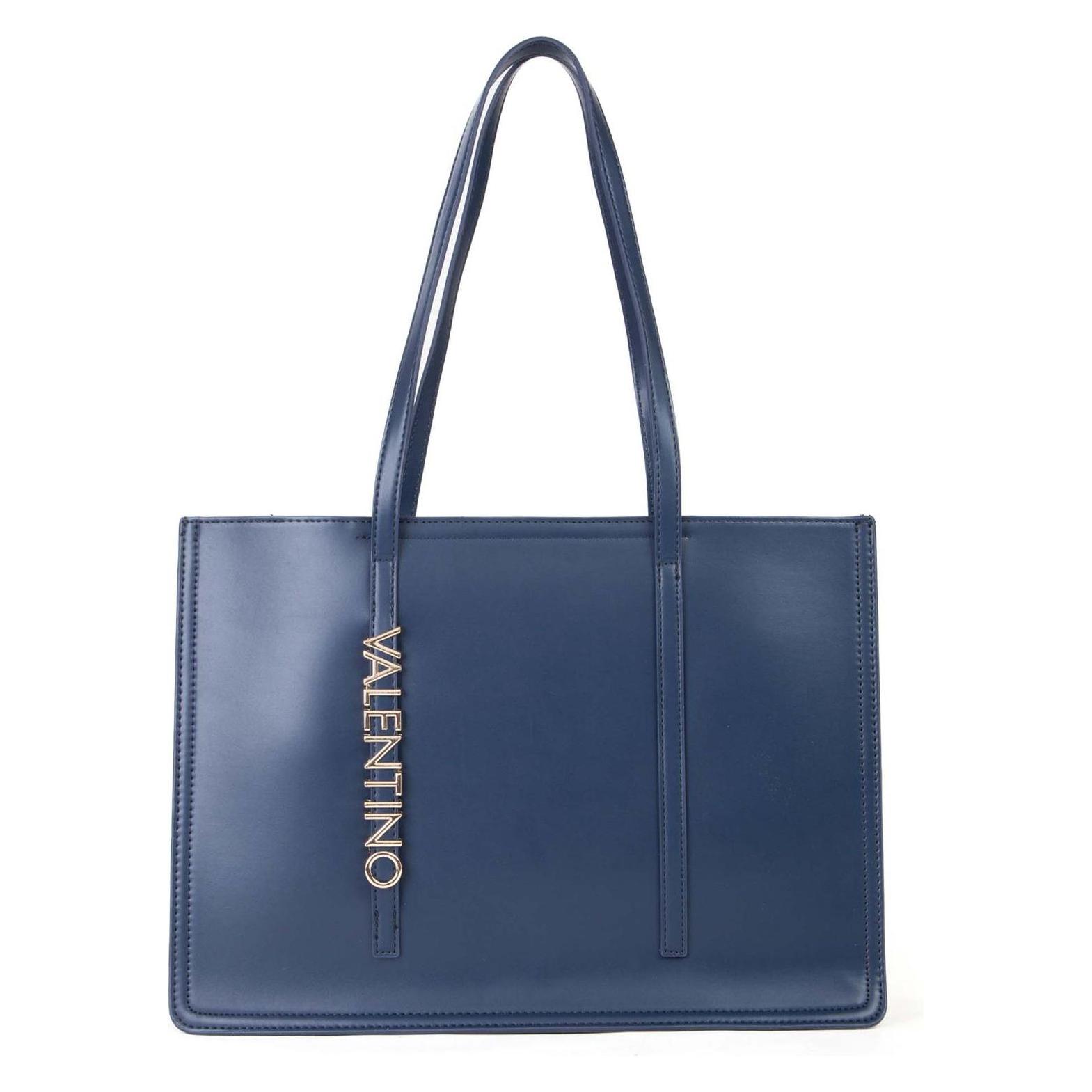 Valentino, Damen, Handtasche, Wall Re Shopping Bag, Blau