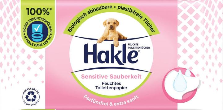 Produktbild Hakle Feucht Sensitive Sauberkeit Refill (42 Stück)