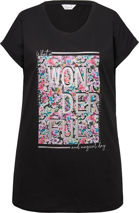 Immagine prodotto Miamoda T-Shirt, oversized, farbiger Print, Rundhals (44)