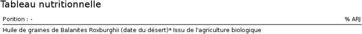 Produktbild Najel Huile de Dattier du Désert Bio (Körperöl, 80 ml)