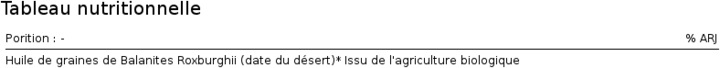 Immagine prodotto Najel Huile de Dattier du Désert Bio (Olio corpo, 80 ml)