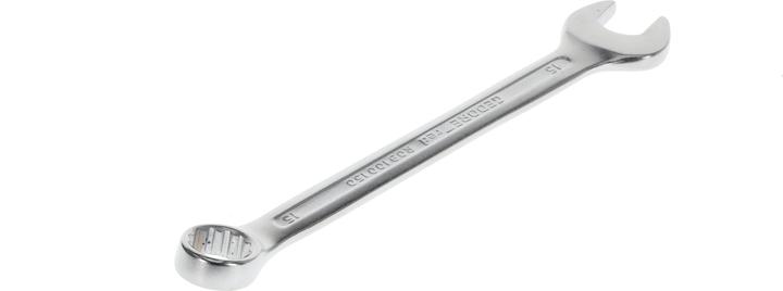 Actual product image Gedore Red red Combination spanner, SW 15 mm, matt satin finish, chrome vanadium steel, silver (15 mm)