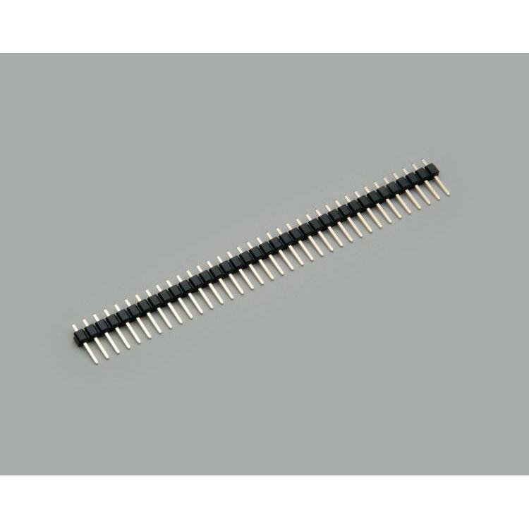 Thumbnail - BKL Electronic Stiftleiste (Standard) Anzahl Reihen: 1 Polzahl je Reihe: 20 1012, Elektronikkabel + Stecker, Schwarz