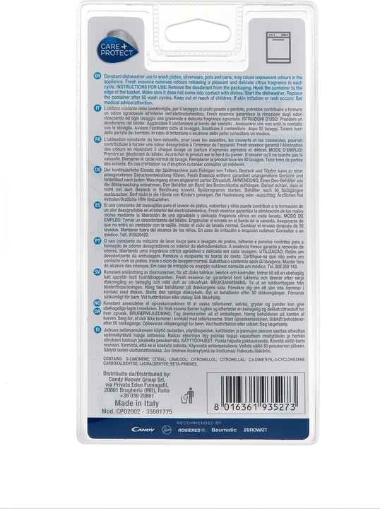 Produktbild Care + Protect Fresh Essence Deodorizers (Flüssig, 50 x)