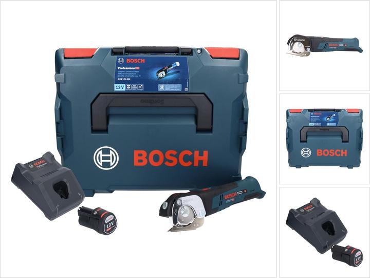 Actual product image Bosch Professional Bosch GUS 12V-300 Professional Battery Universal Shears 12 V + 1x Battery 2.0 Ah + Charger + L-Boxx