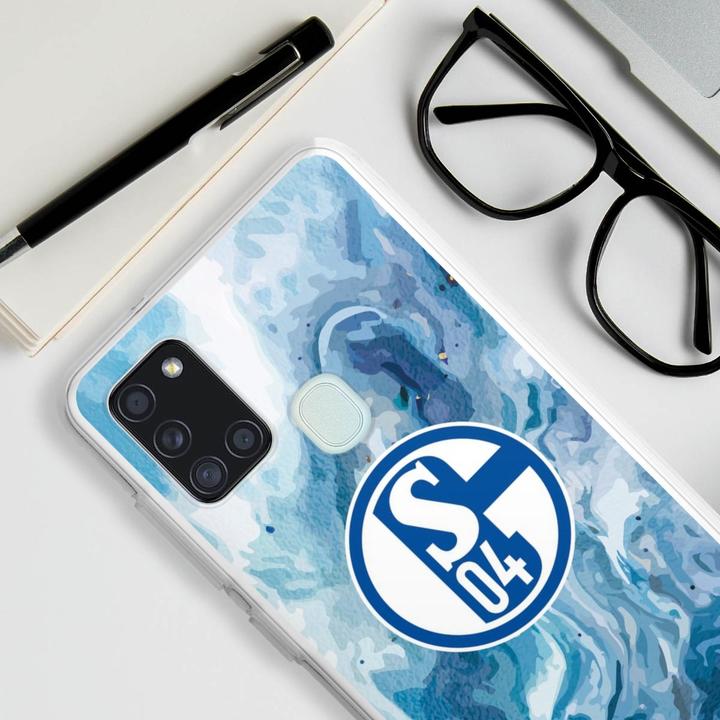 Actual product image DeinDesign Silikon Hülle für Samsung Galaxy A21s Handyhülle Case Smartphone Schutzhülle Logo (Samsung Galaxy A21s)