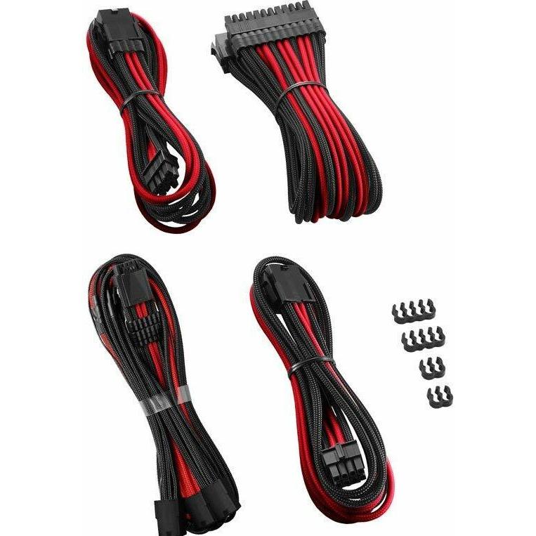 CableMod Pro ModMesh 12VHPWR Cable Extension Kit - schwarz/rot, Interne Kabel (PC)