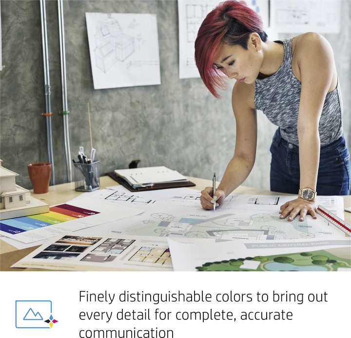 Actual product image HP 728 (C)