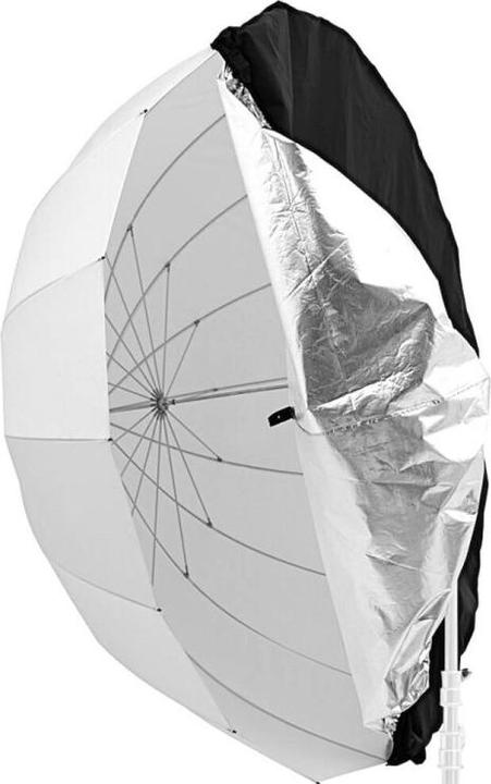 Actual product image Godox 165cm Zwart en Zilver Diffuser voor Parabolische Paraplu (Diffusor ball)