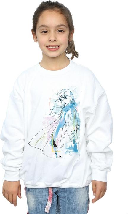 Image du produit Disney - Sweat FROZEN ANNA WATERCOLOUR SKETCH - Fille (116)