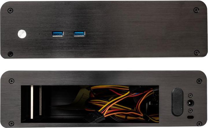 Produktbild Akasa Euler M A-ITX19-M1BV2 HTPC-Gehäuse (Mini-ITX)