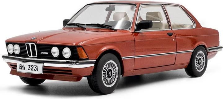 Solido 1:18 BMW E21 323I kastanien rot met.