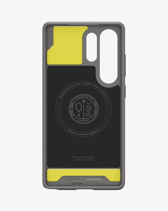 Image du produit Spigen Rugged Armor Mag MagSafe Hülle für Samsung Galaxy S25 – grau (Samsung Galaxy S25 Ultra)