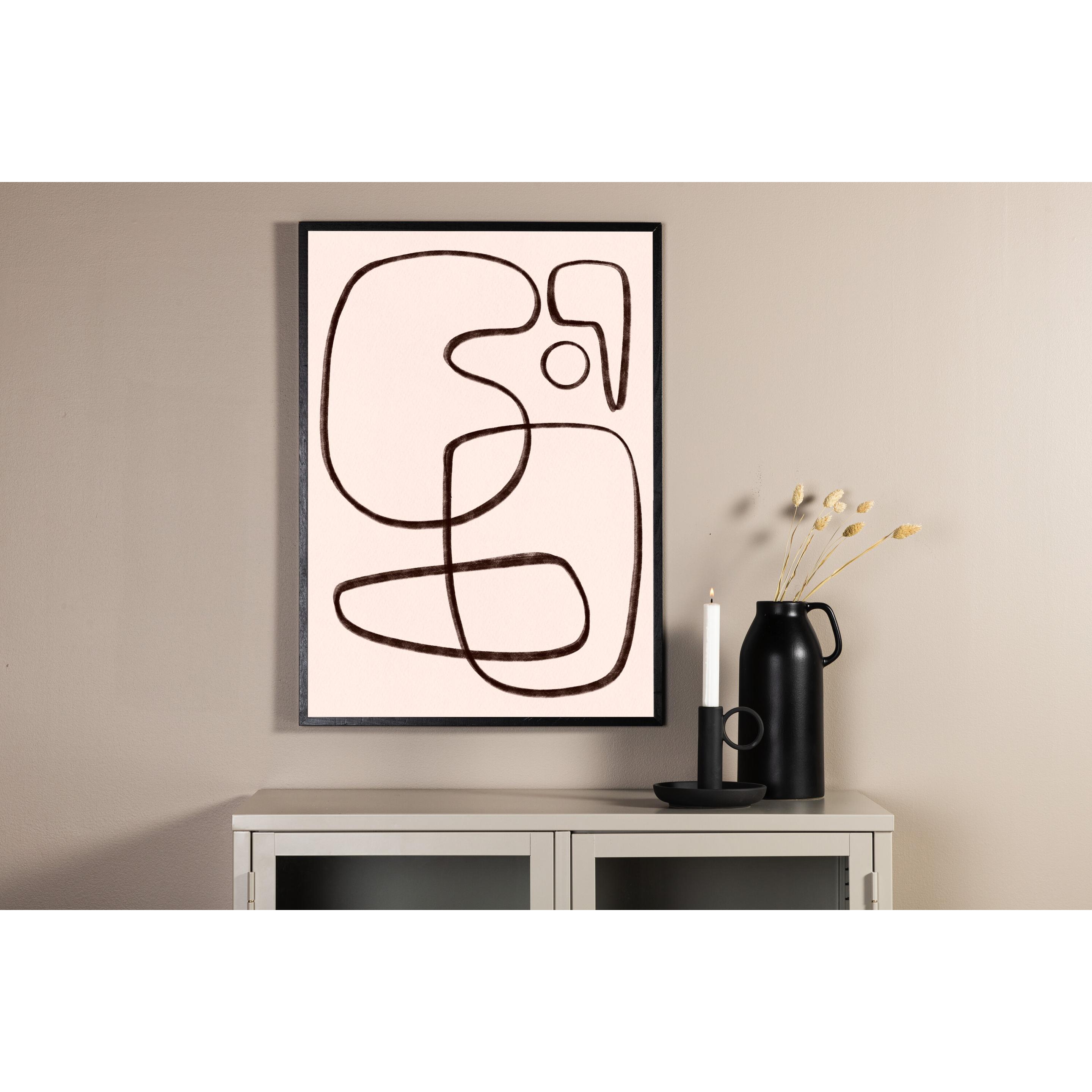 Venture Home, Wanddeko, Line art (30 x 40 cm)