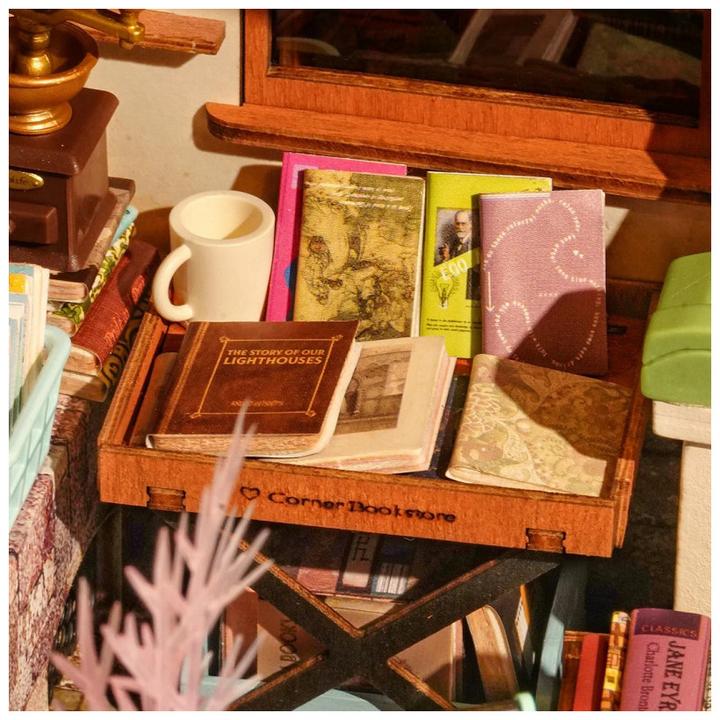 Produktbild Rolife Corner Bookstore - Miniaturhaus