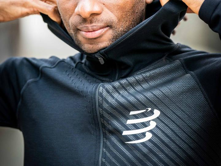 Image du produit Compressport Sweat à capuche 3D Thermo Seamless Zip (L)