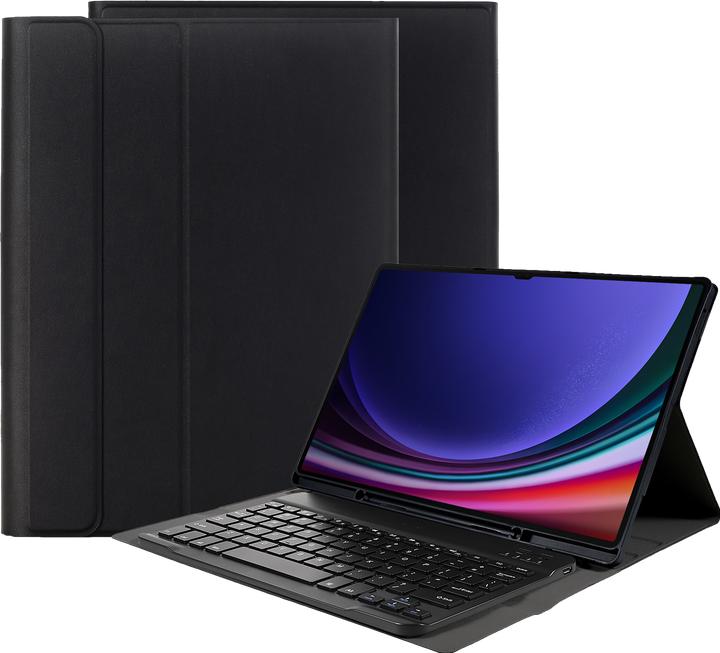 Produktbild Cazy Tastatur Hülle Kompatibel mit Samsung Galaxy Tab S9 Ultra - Schutz Etui mit magnetisch Abnehmbarer (DE, Galaxy Tab S9 Ultra, Samsung Galaxy Tab S10 Ultra)