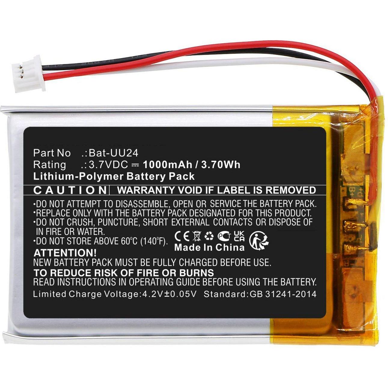 Thumbnail - CoreParts, Babyphone Zubehör, Battery for GHB BabyPhone