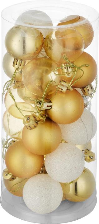 tectake Weihnachtskugeln (24-teilig)