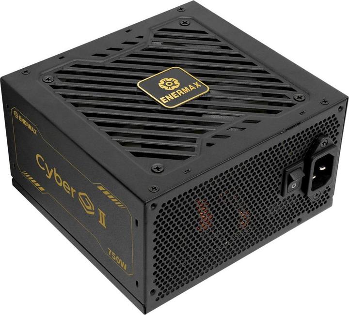Immagine prodotto Enermax Power Supply 750W CyberG II 80+ Gold Black non-mod (750 W)