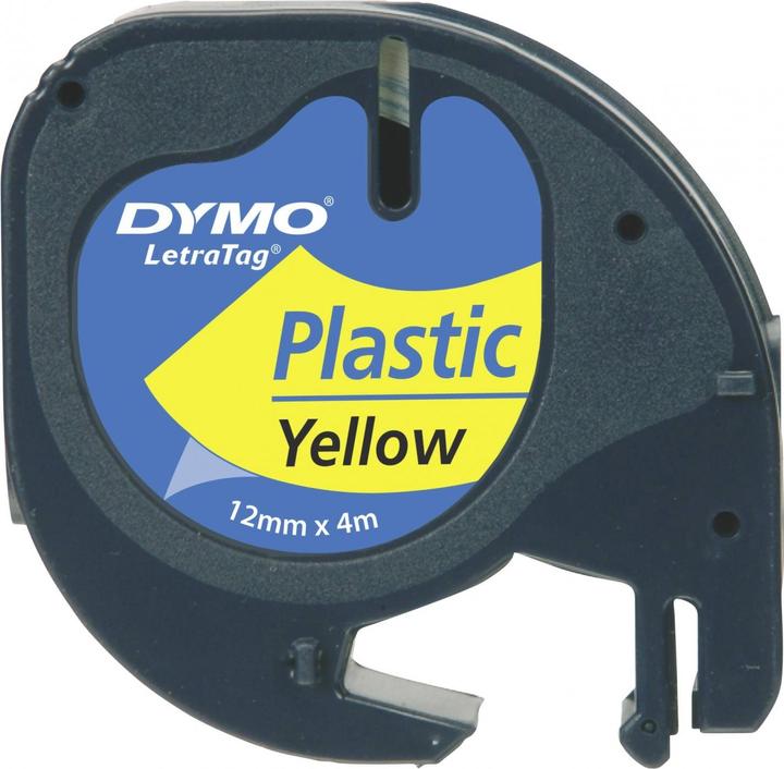 Produktbild Dymo S0721800 LetraTag 3er Set (1.20 cm, Gelb, Silber, Weiss)