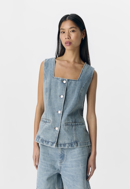 Actual product image Object Karreeausschnitt Jeansweste (L)