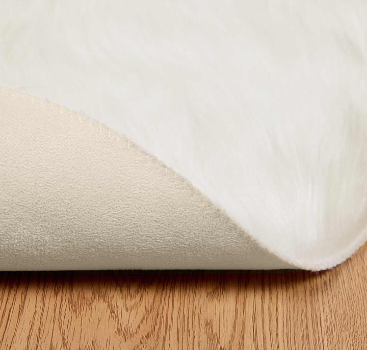 Actual product image vidaXL Kunstschaffell Teppich (80 cm)