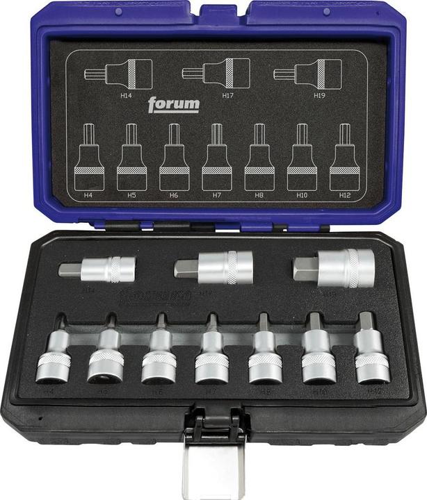 Produktbild Forum Professional Solutions Einsatzgarnitur 1/2" 10tlg. (1/2")