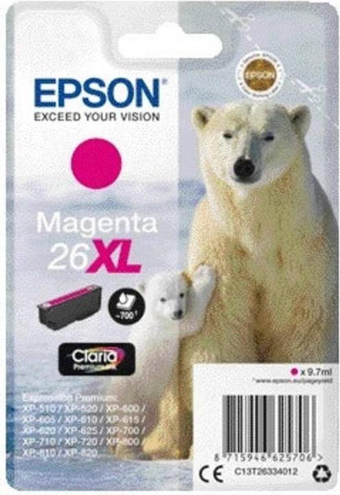 Produktbild Epson 26XL Claria Premium (M)