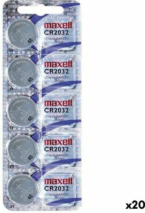 Produktbild Maxell CR 2032 3V Lithiumbatterie (100 Stk., CR2032, 220 mAh)