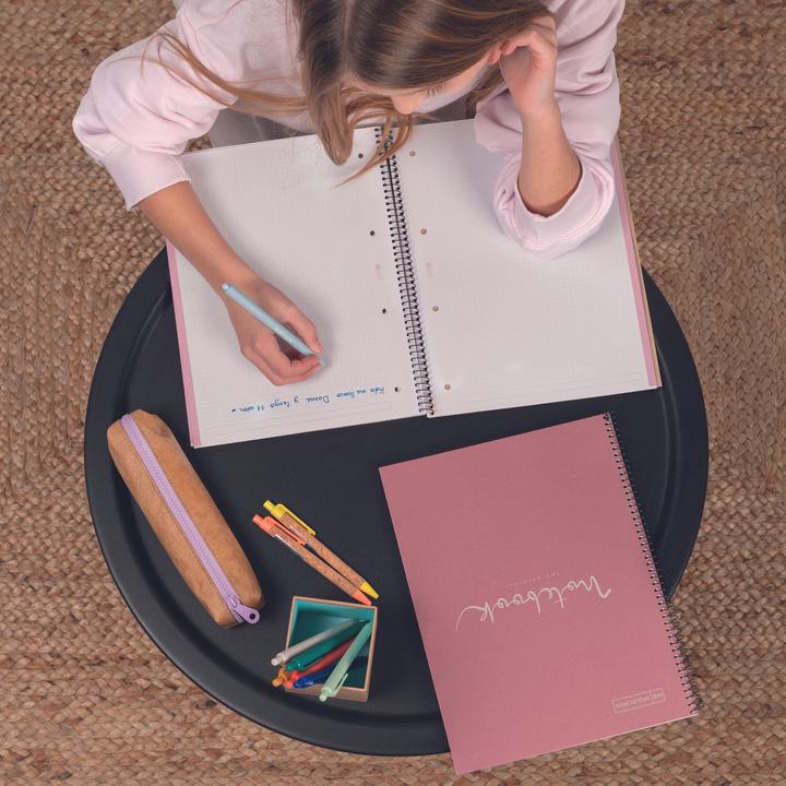 Actual product image Miquelrius Emotions Notebook (A4, Checked, Hardcover)