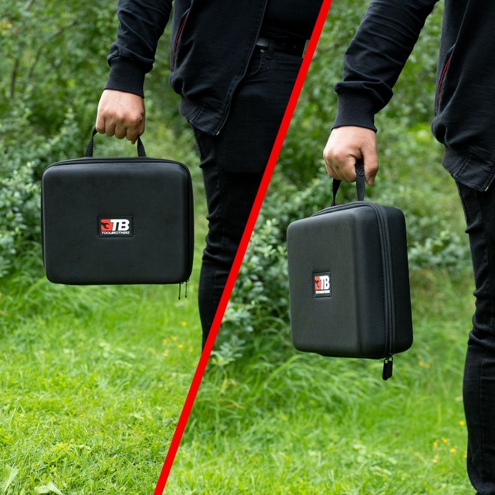 Produktbild Tool Brothers Toolbrothers Fan Lunchpaket in Hardcase Tragetasche Lunchtasche Wasserdicht mit Edelstahl Brotdose
